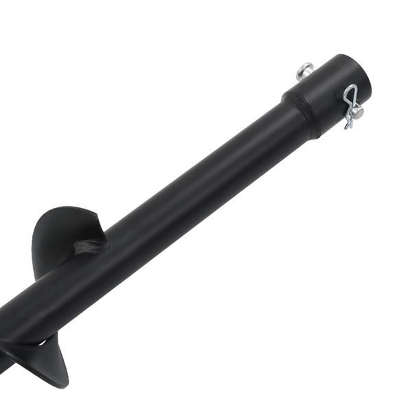 Grote foto vidaxl jeu de perceuse de sol tari re acier doe het zelf en verbouw gereedschappen en machines