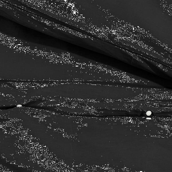 Grote foto vidaxl dekbedovertrekset 200x200 cm katoen zwart huis en inrichting bedden