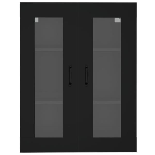 Grote foto vidaxl hangkast 69 5x34x90 cm zwart huis en inrichting overige