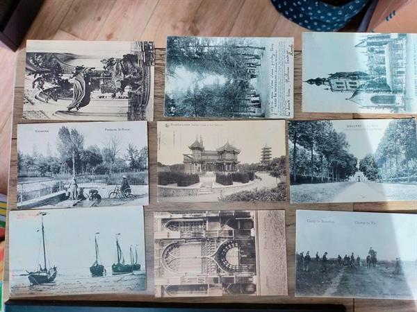 Grote foto belgie 50 beschreven ansichtkaarten van begin 1900 verzamelen ansichten buitenland
