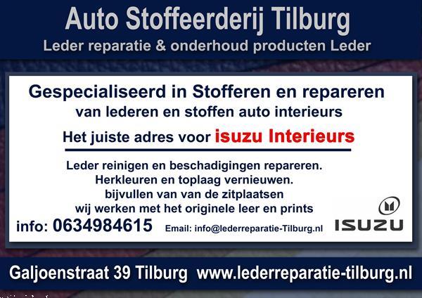 Grote foto isuzu leder reparatie en stoffeerderij tilburg auto diversen overige accessoires