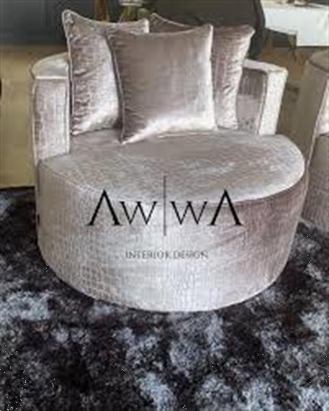 Grote foto love seat luxe stof rond artwonen enschede huis en inrichting sofa en chaises longues