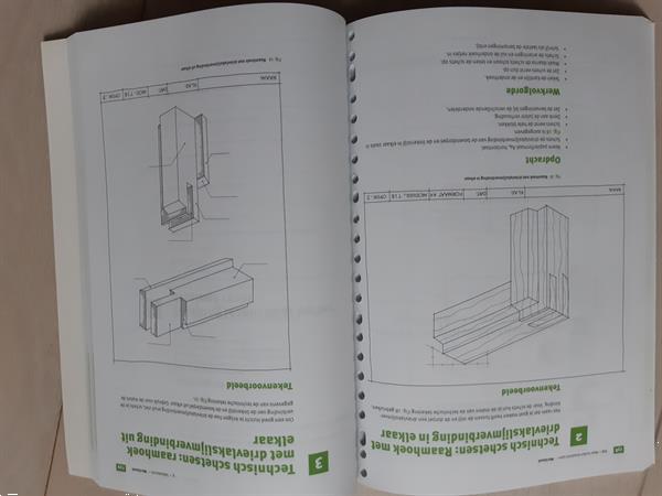 Grote foto werkboek houtbewerkingstechniek en afbouw boeken studieboeken