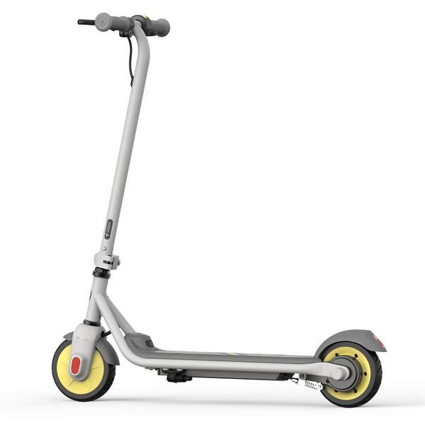 Grote foto segway ninebot zing c8 e step grijs bij central scooters fietsen en brommers steppen