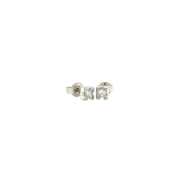 Grote foto witgouden oorstekers met diamant 18 krt 656.5 sieraden tassen en uiterlijk oorbellen