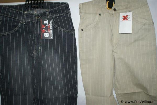 Grote foto online veiling broeken mix 150 stuks kleding heren broeken