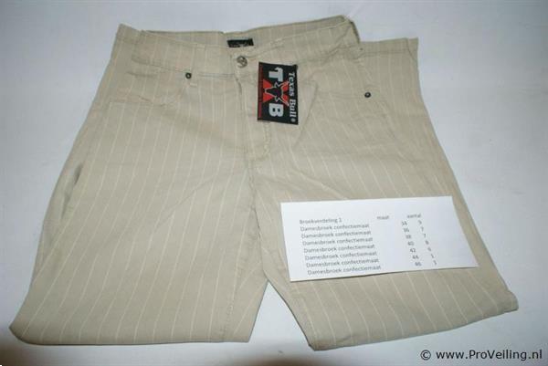 Grote foto online veiling broeken mix 150 stuks kleding heren broeken