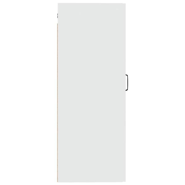 Grote foto vidaxl armoire suspendue blanc 35x34x90 cm bois d ing nierie huis en inrichting overige
