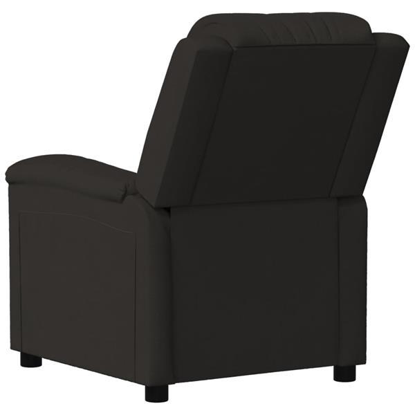 Grote foto vidaxl fauteuil inclinable noir velours huis en inrichting stoelen