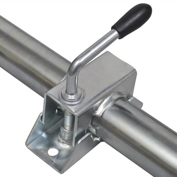 Grote foto vidaxl neuswiel met 2 steunbuizen en 3 klemmen 48 mm auto diversen aanhangers