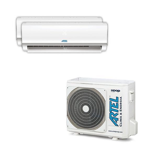 Grote foto artel multi split wand 2 binnen units 12.000 btu witgoed en apparatuur ventilatoren en airco