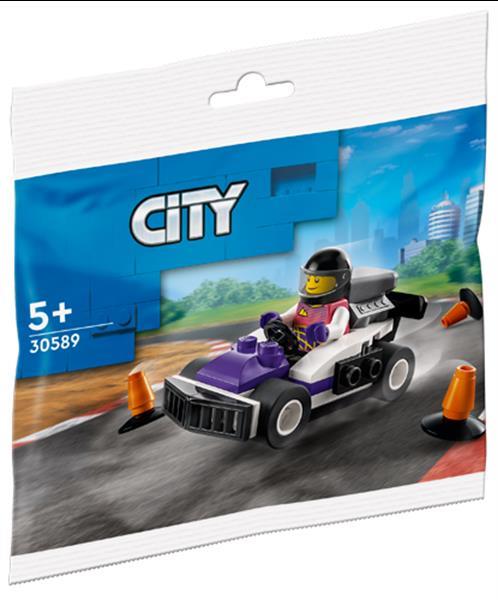 Grote foto lego city 30589 go kart racer kinderen en baby duplo en lego