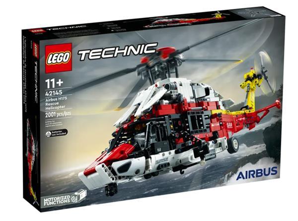 Grote foto lego technic 42145 airbus h175 rescue helicopter kinderen en baby duplo en lego