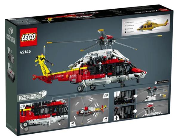 Grote foto lego technic 42145 airbus h175 rescue helicopter kinderen en baby duplo en lego