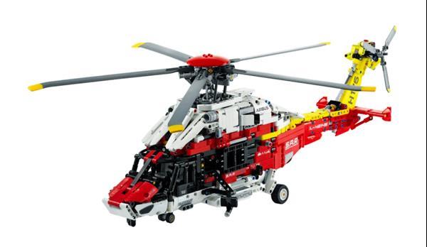 Grote foto lego technic 42145 airbus h175 rescue helicopter kinderen en baby duplo en lego