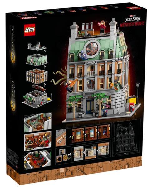 Grote foto lego super heroes marvel 76218 sanctum sanctorum kinderen en baby duplo en lego