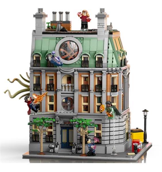 Grote foto lego super heroes marvel 76218 sanctum sanctorum kinderen en baby duplo en lego