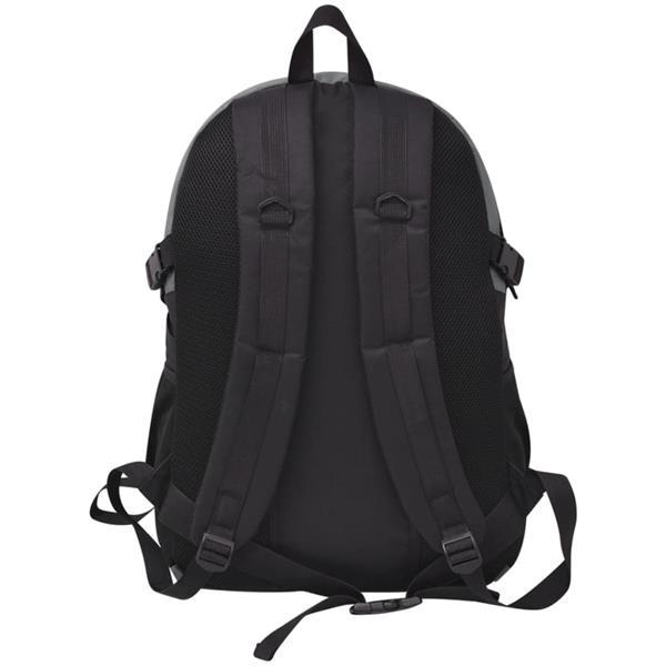 Grote foto vidaxl hiking rugzak 40 l zwart en grijs sieraden tassen en uiterlijk rugtassen