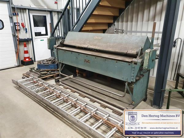 Grote foto gosmeta 2000x2 25mm vingerzetbank zetbank werkplaats machine doe het zelf en verbouw materialen en producten