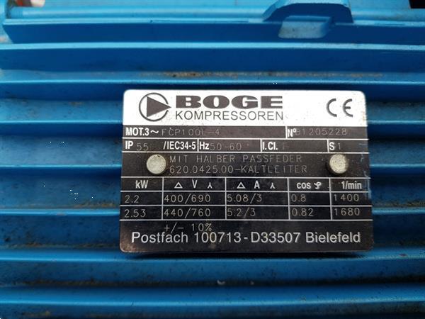 Grote foto boge c3l bj 2011 schroefcompressor weinig uren 2 2kw doe het zelf en verbouw compressors