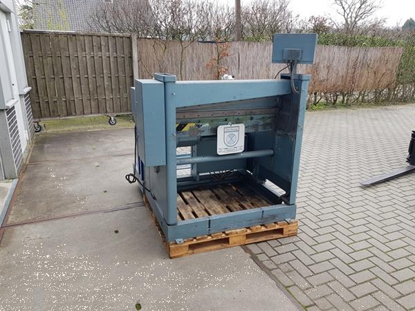 Grote foto schwartmanns quata 1000x1 5mm afwikkelmachine kniplijn voor plaatwerk doe het zelf en verbouw gereedschappen en machines