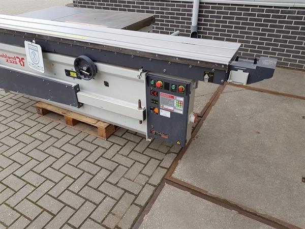 Grote foto z320 robland platenzaag formaatzaag hoofdzaag met voorritser werkplaatsmachine doe het zelf en verbouw zaagmachines