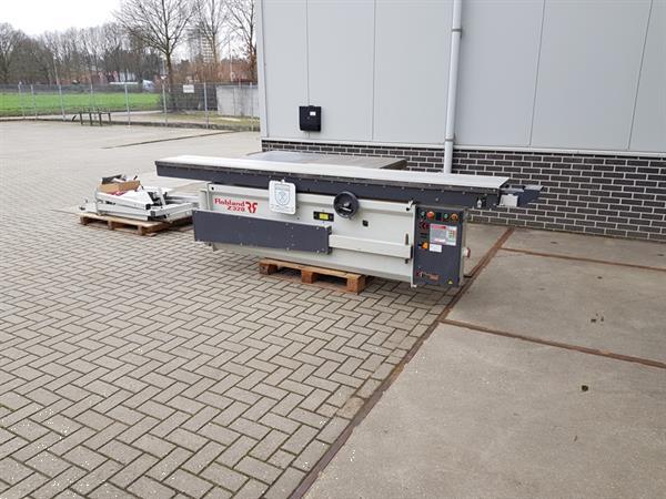 Grote foto z320 robland platenzaag formaatzaag hoofdzaag met voorritser werkplaatsmachine doe het zelf en verbouw zaagmachines