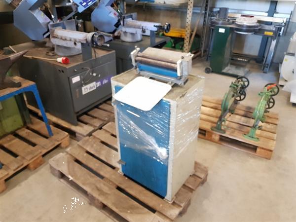 Grote foto werkbank wals mini 300x1mm handslinger compact doe het zelf en verbouw gereedschappen en machines