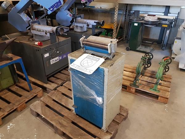 Grote foto werkbank wals mini 300x1mm handslinger compact doe het zelf en verbouw gereedschappen en machines