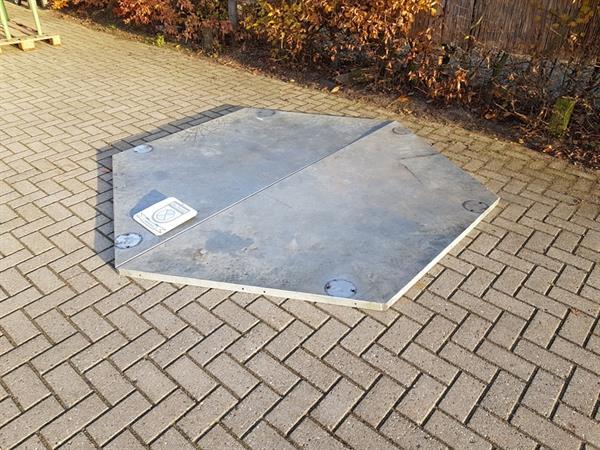 Grote foto tafelblad inpaktafel werkblad stalen werktafelblad doe het zelf en verbouw onderdelen en accessoires