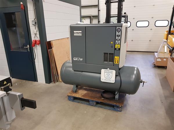 Grote foto compressor atlas copco schroefcompressor gx7ff doe het zelf en verbouw gereedschappen en machines