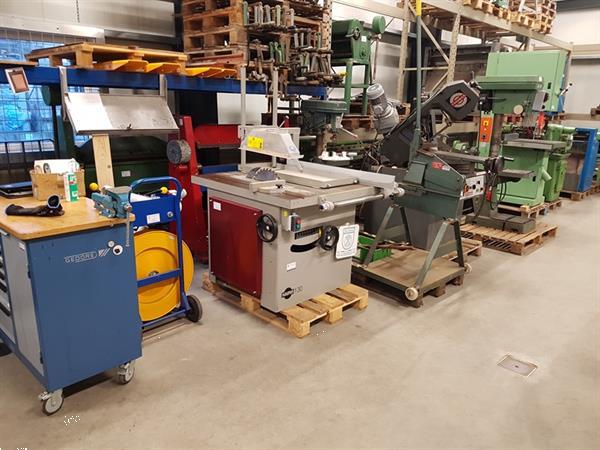 Grote foto harwi 130 cirkelzaagmachine schulpzaag 7 5pk 450mm doe het zelf en verbouw zaagmachines