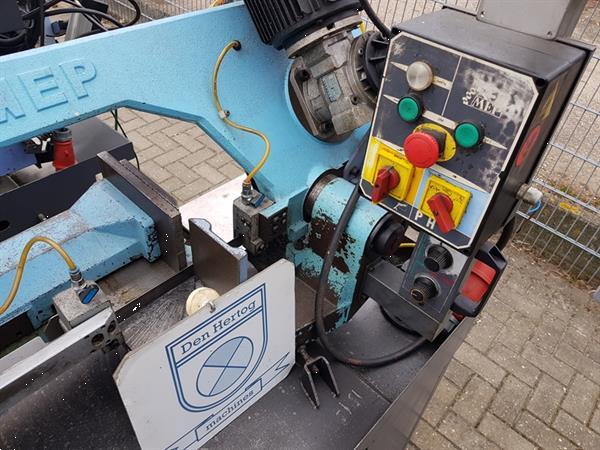 Grote foto mep 261 bandzaag lintzaag met koeling rond 225mm doe het zelf en verbouw zaagmachines