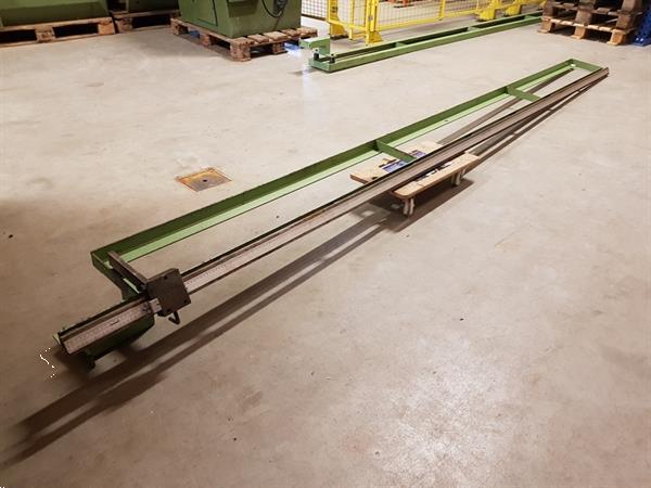 Grote foto rollenbaan met aanslag bewo 2x4m cirkelzaag doe het zelf en verbouw gereedschappen en machines