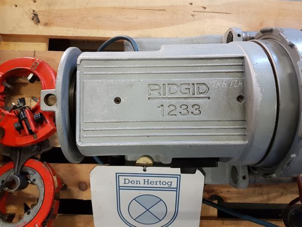 Grote foto ridgid 1233 draadsnijmachine 230v voetpedaal doe het zelf en verbouw gereedschappen en machines