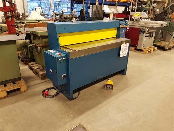 Grote foto schaar 1300x4mm compact en stil knipmachine 400v doe het zelf en verbouw gereedschappen en machines