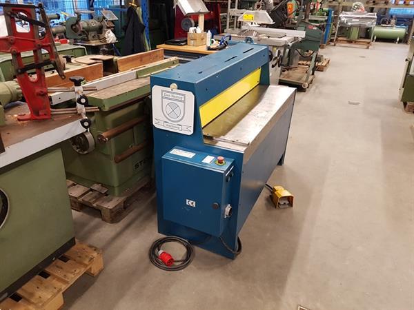 Grote foto schaar 1300x4mm compact en stil knipmachine 400v doe het zelf en verbouw gereedschappen en machines