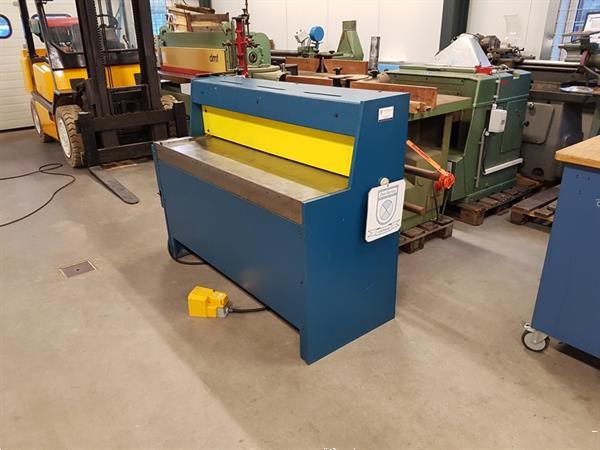 Grote foto schaar 1300x4mm compact en stil knipmachine 400v doe het zelf en verbouw gereedschappen en machines