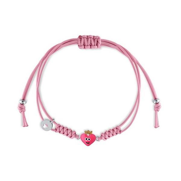 Grote foto lapetra armband roze macram hart kleding dames sieraden