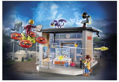 Grote foto playmobil dragons the nine realms 71084 icaris lab kinderen en baby duplo en lego