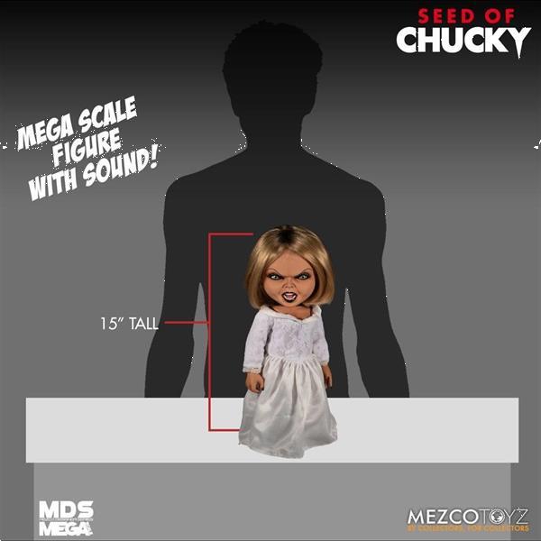 Grote foto seed of chucky mds mega scale talking action figure tiffany verzamelen overige verzamelingen