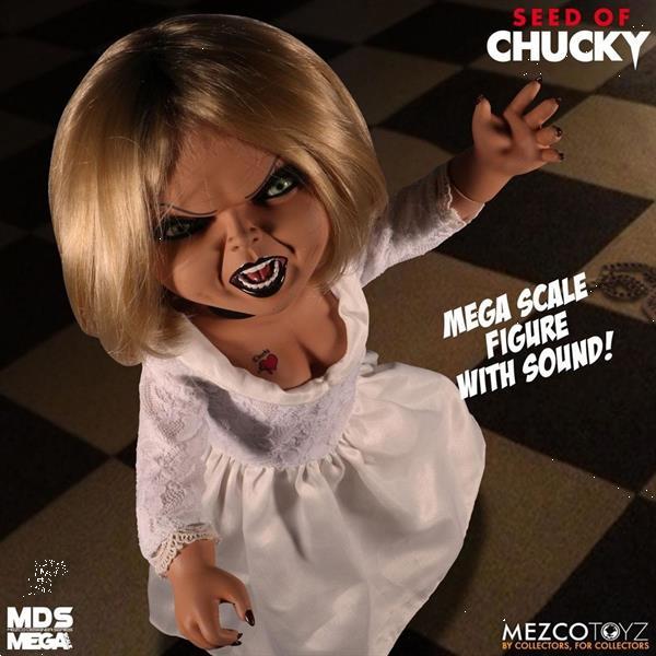 Grote foto seed of chucky mds mega scale talking action figure tiffany verzamelen overige verzamelingen