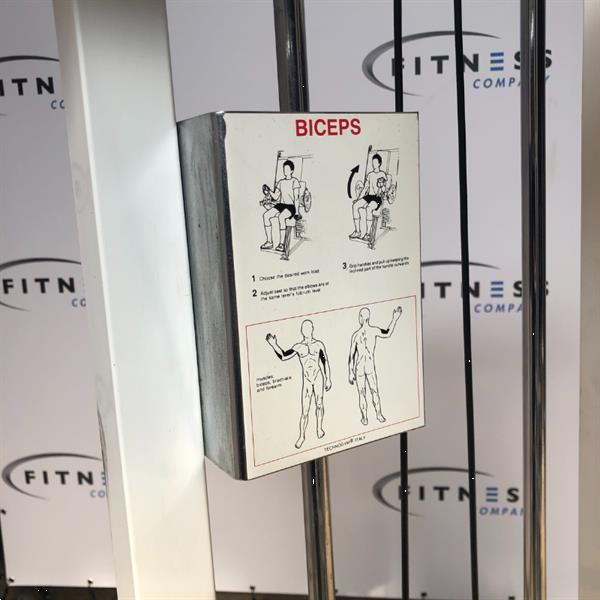 Grote foto technogym isotonic biceps kracht sport en fitness fitness