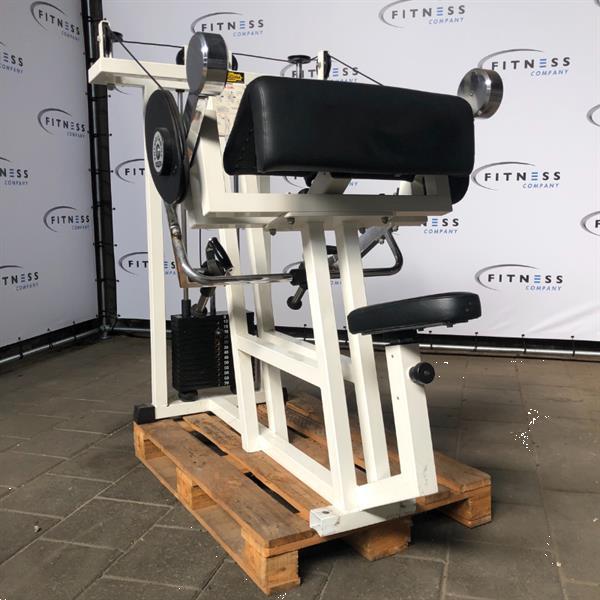 Grote foto technogym isotonic bicep curl onder bovenarm kracht sport en fitness fitness