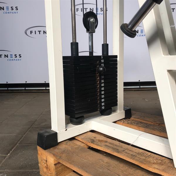 Grote foto technogym isotonic bicep curl onder bovenarm kracht sport en fitness fitness