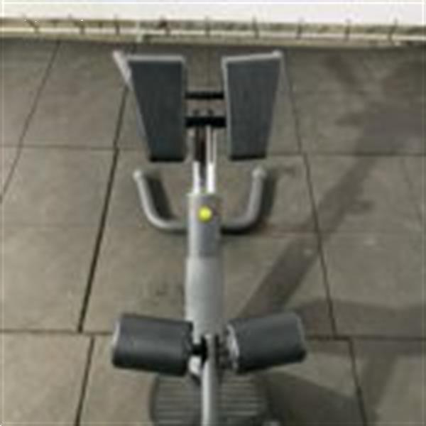 Grote foto gymfit hyper extension back extension bench bank sport en fitness fitness