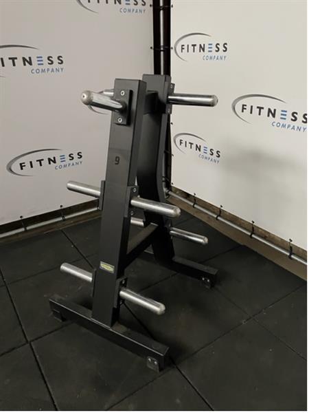 Grote foto technogym pure strength plate tower schijven rek zwart sport en fitness fitness