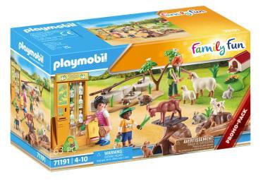 Grote foto playmobil city life 71191 kinderboederij kinderen en baby duplo en lego