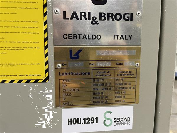 Grote foto horizontale gatensteekmachine freesmachine lari brogi lb1 doe het zelf en verbouw ijzerwaren en bevestigingsmiddelen