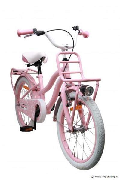 Grote foto online veiling amigo lovely meisjesfiets 18 inch met ter... fietsen en brommers kinderfietsen